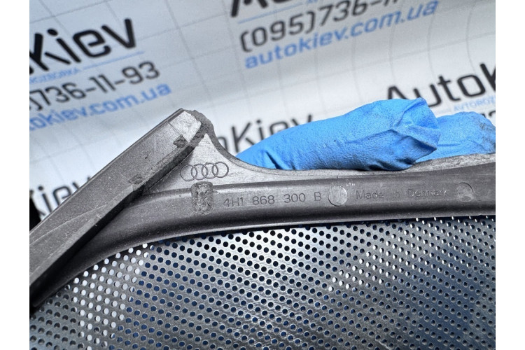 Крышка динамика двери Audi A8 S8 D4 4H 2010-2017 4H1868300B Крышка динамика двери Audi A8 S8 D4 4H 2010-2017 4H1868300B