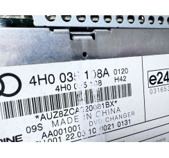 CD/DVD чейнджер Audi A8 S8 D4 4H 2010-2017