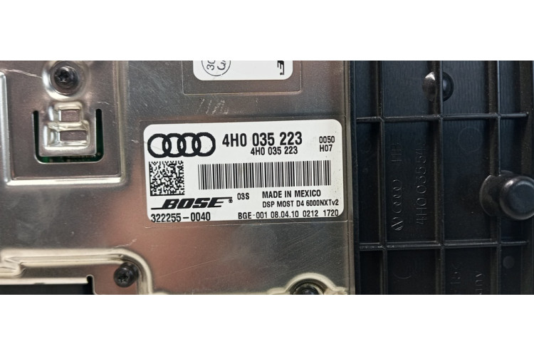 Аудіо підсилювач Audi A8 S8 D4 4H 2010-2017 4H0035223