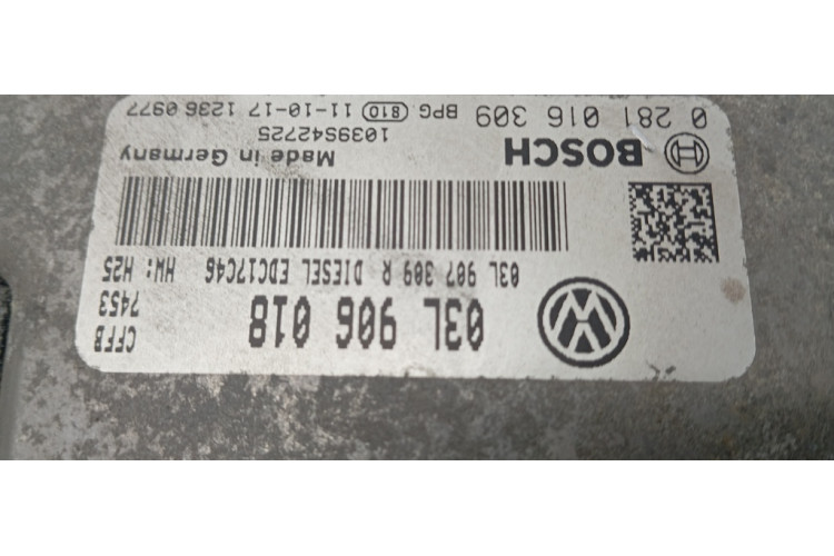 Блок управления двигателем Volkswagen Golf VI 2009-2013 03L906018