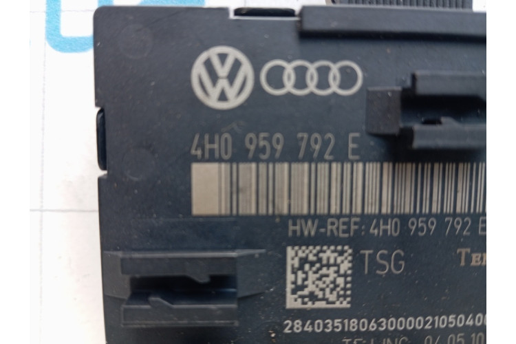 Контроллер/модуль двери Audi A8 S8 D4 4H 2010-2017 4H0959792E Контроллер/модуль двери Audi A8 S8 D4 4H 2010-2017 4H0959792E