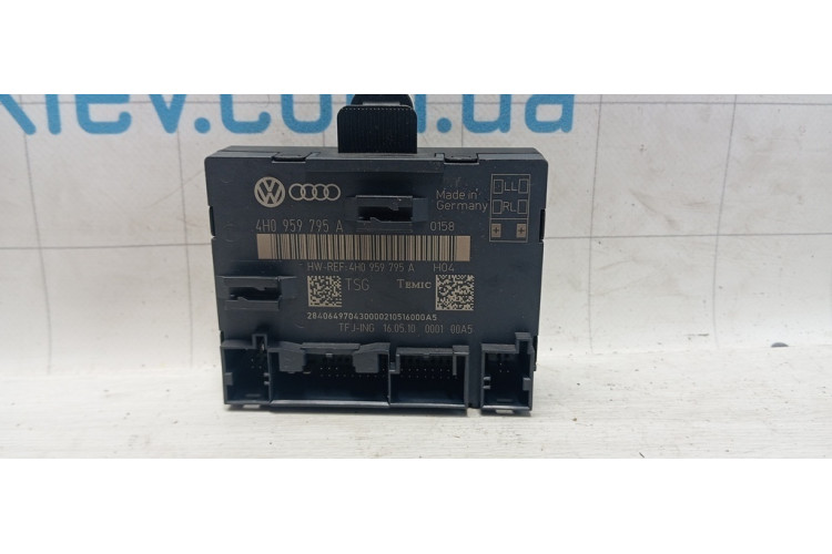 Контролер/модуль дверей Audi A8 S8 D4 4H 2010-2017 4H0959795A
