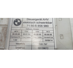 Контроллер/модуль фаркопа BMW 5 F10 F11 2009-2016 