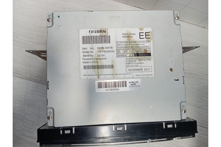 Магнітола Nissan Leaf I 2010-2017 281853NF0B