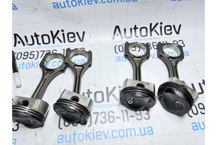 Шатун с поршнем Audi A8 S8 D4 4H 2010-2017 4.2Fsi CDRA 079B Шатун с поршнем Audi A8 S8 D4 4H 2010-2017 4.2Fsi CDRA 079B