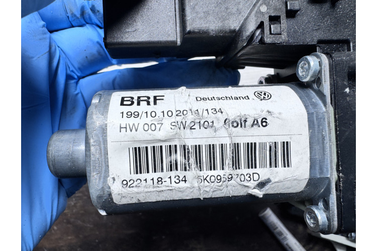 Электровигатель стеклоподъемника двери задней левой Volkswagen Golf VI 2009-2013 5K0959703D