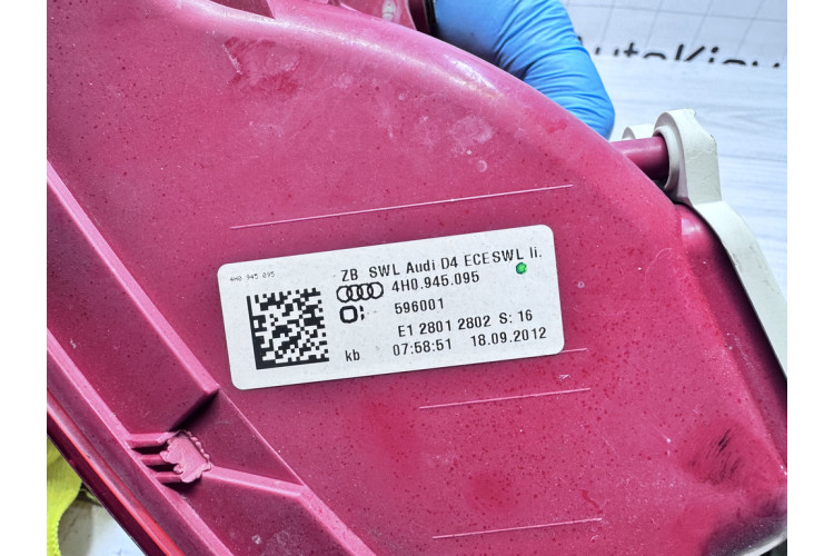 Фонарь задний левый внешний Audi A8 S8 D4 4H 2010-2017 4H0945095 Фонарь задний левый внешний Audi A8 S8 D4 4H 2010-2017 4H0945095