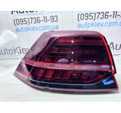 Ліхтар задній лівий зовнішній Volkswagen Golf VII 2012-2020
