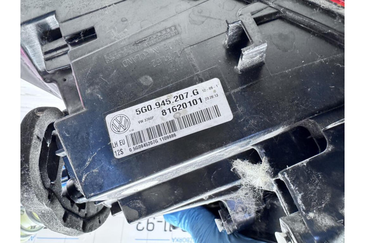 Ліхтар задній лівий зовнішній Volkswagen Golf VII 2012-2020 5G0945207G Ліхтар задній лівий зовнішній Volkswagen Golf VII 2012-2020 5G0945207G