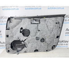 Карта двери передняя левая алькантара черная кожа Audi A8 D4 2010-2017