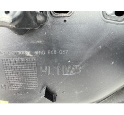 Карта двери задняя левая алькантара черная кожа Audi A8 D4 2010-2017