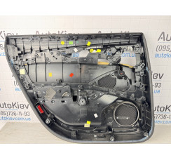 Карта двери задняя правая алькантара черная кожа Audi A8 D4 2010-2017