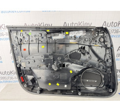 Карта двери передняя правая алькантара черная кожа Audi A8 D4 2010-2017