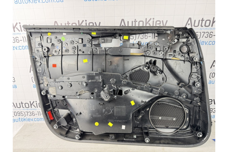 Карта двери передняя правая алькантара черная кожа Audi A8 D4 2010-2017 4H1868018