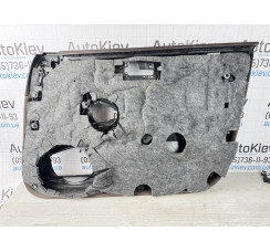 Карта двери передняя левая алькантара коричневая кожа Audi A8 D4 2010-2017 Design selection