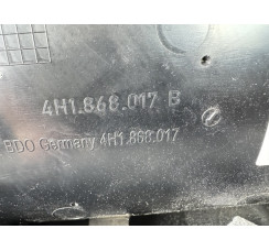 Карта двери передняя левая алькантара коричневая кожа Audi A8 D4 2010-2017 Design selection