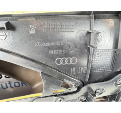 Карта двери задняя левая алькантара коричневая кожа Audi A8 D4 2010-2017 Design selection Long 