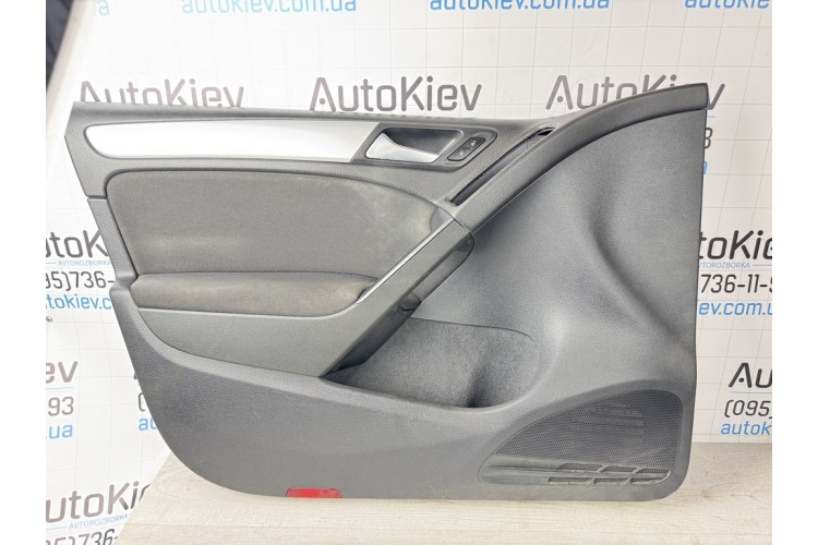 Карта обшивка дверей передньої лівої (карта, панель) Volkswagen Golf 6-7 5k4867011