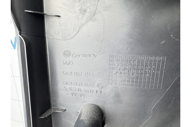 Карта обшивка дверей передньої лівої (карта, панель) Volkswagen Golf 6-7 5k4867011