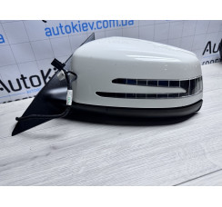 Дзеркало заднього виду ліве у зборі (7+4pin) Mercedes-Benz C117 CLA 2013-2019