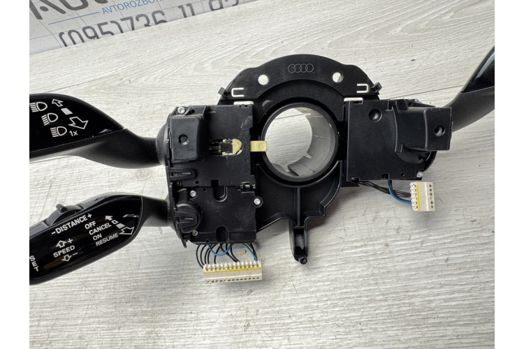 Переключатель подрулевой в сборе Audi A8 [4H] 2010-2017 4H0953502B,4H0907129C