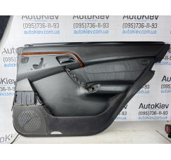 Карта двери задняя правая MERCEDES S W220 кожа строчка AMG long