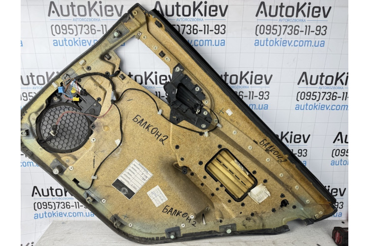 Карта двери задняя левая MERCEDES S W220 кожа строчка AMG long A2207302370