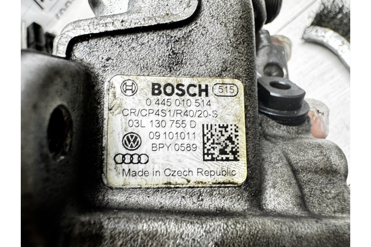 Топливный насос высокого давления (тнвд) Volkswagen Golf 6 2.0 tdi пробег 40тыс км 03L130755D
