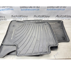 Килимки передні + задні, комплект Porsche Cayenne 958 2010-2017