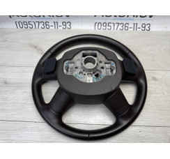 Руль коричневый кожа без airbag Audi A8 D4 w12