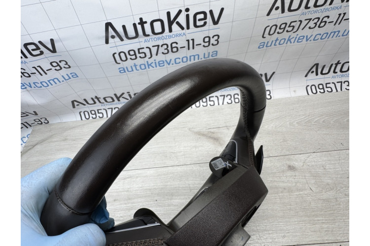 Кермо коричневий шкіра без Airbag Audi A8 D4 w12 4h0919091aa