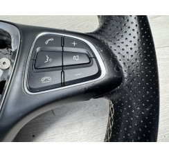 Руль Mercedes W117 рестайлинг кожа  