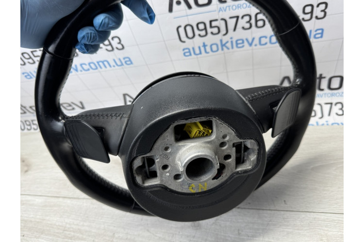 Руль Sport кожаный с подогревом Audi A8 D4 S8 + подушка Airbag 4h0419091h,4h0880201k Руль Sport кожаный с подогревом Audi A8 D4 S8 + подушка Airbag 4h0419091h,4h0880201k