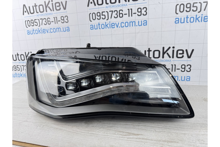Фара передня права Full Led Audi A8 D4 2010-2014 дорест діодна Європа ідеал 4h0941004