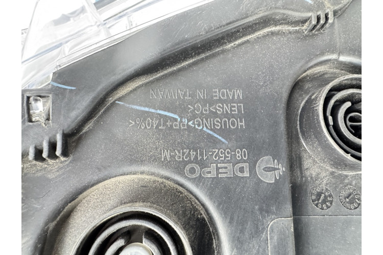 Фара основна DEPO 552-1142R Citroen C-Elysee новая 9675139980