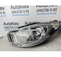 Фара левая   Hyundai i10 рестайлинг 10-13  состояние новой Оригинал
