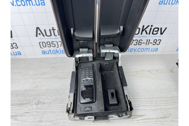 Підлокітник (коричневого кольору) Audi A8 S8 D4 4H 2010-2017 4H0863075L