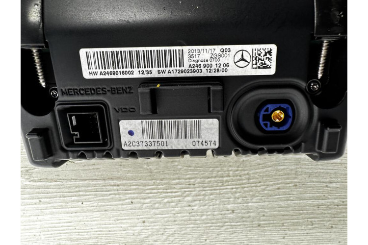 Дисплей Mercedes Benz W246 2012-2018 A2469001206