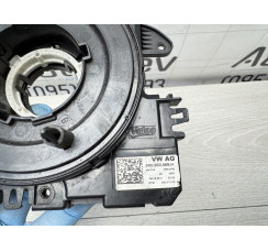 Кольцо контактное, шлейф руля Volkswagen Tiguan 2007-2011