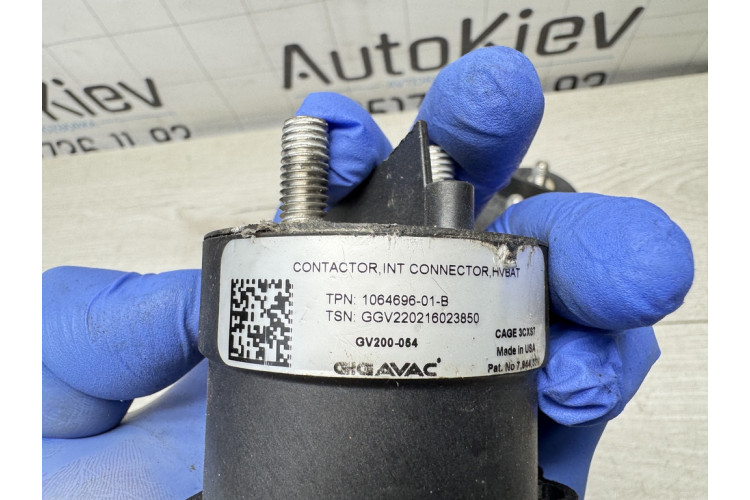 Контактор основной батареи Tesla Model S 2012-2016 106469601B Контактор основной батареи Tesla Model S 2012-2016 106469601B