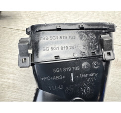 Боковой дефлектор торпедо Volkswagen Golf VII 2012-2020