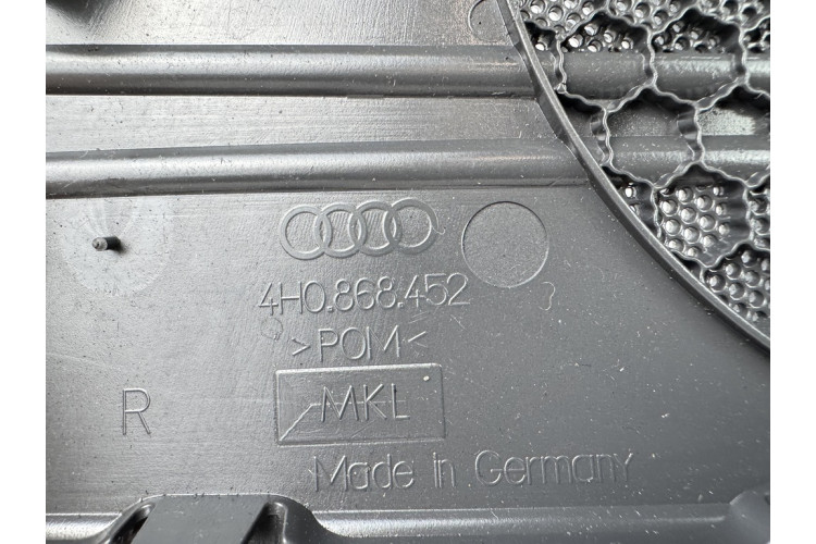 Захист динаміка двері права задня Audi A8 D4 4H 2010-2017 4H0868452