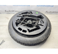 Запаска докатка Hyundai I10 I20 Accent Kia Picanto Rio R14 4*100 ET46  + Ремонтный набор домкрат 091490x800