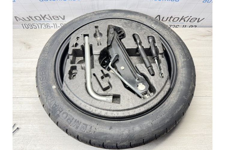 Докатка запаска пінопласт домкрат ремкомплект t125/ 70r16 VW Golf VI Leon 2 A3 8P Scirocco 1k0601027al,1K0012115F