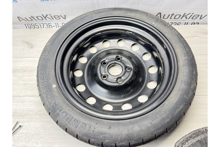 Докатка запаска пінопласт домкрат ремкомплект t125/ 70r16 VW Golf VI Leon 2 A3 8P Scirocco 1k0601027al,1K0012115F