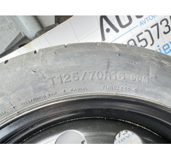 Докатка запаска пенопласт домкрат ремкомплект t125/ 70r16 VW Golf VI Leon 2 A3 8P Scirocco
