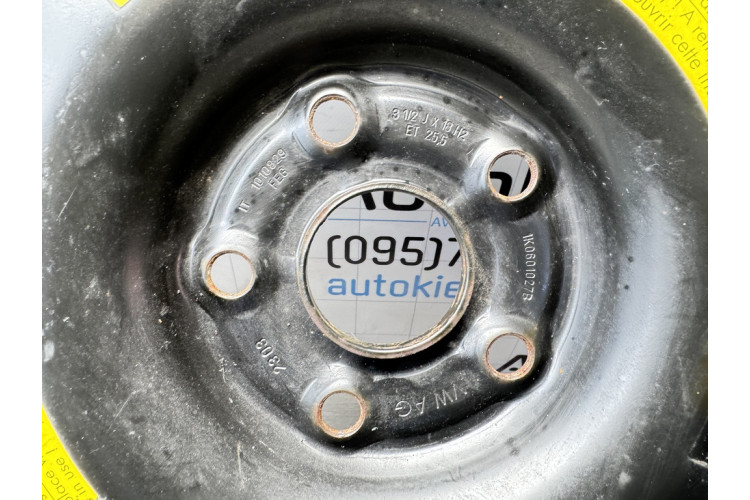 Докатка запаска r18 5x112 Vag Vw Golf 6 Audi Seat Skoda 1K0601027B