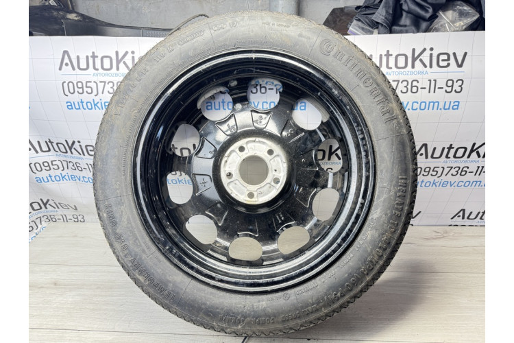 Колесо запасное запаска докатка Continental Mercedes W211 2002-2009 155/70 R17, 4Jx17H2, ET34 A2114012502