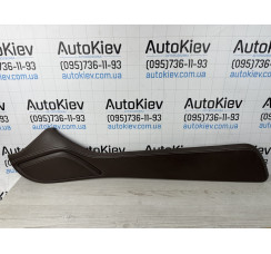 Облицювання накладка карта ліва центральної консолі AUDI A8 D4 2010-2018 коричнева