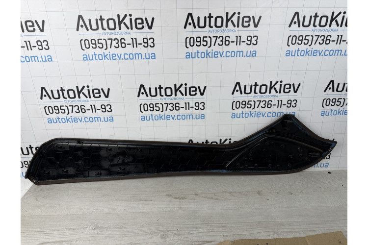 Облицювання накладка карта ліва центральної консолі AUDI A8 D4 2010-2018 коричнева 4h1863303